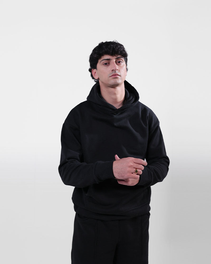 COZY HOODIE - BLACK