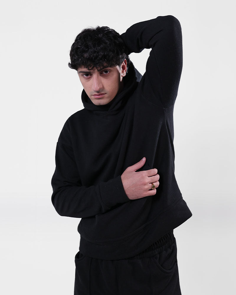 COZY HOODIE - BLACK