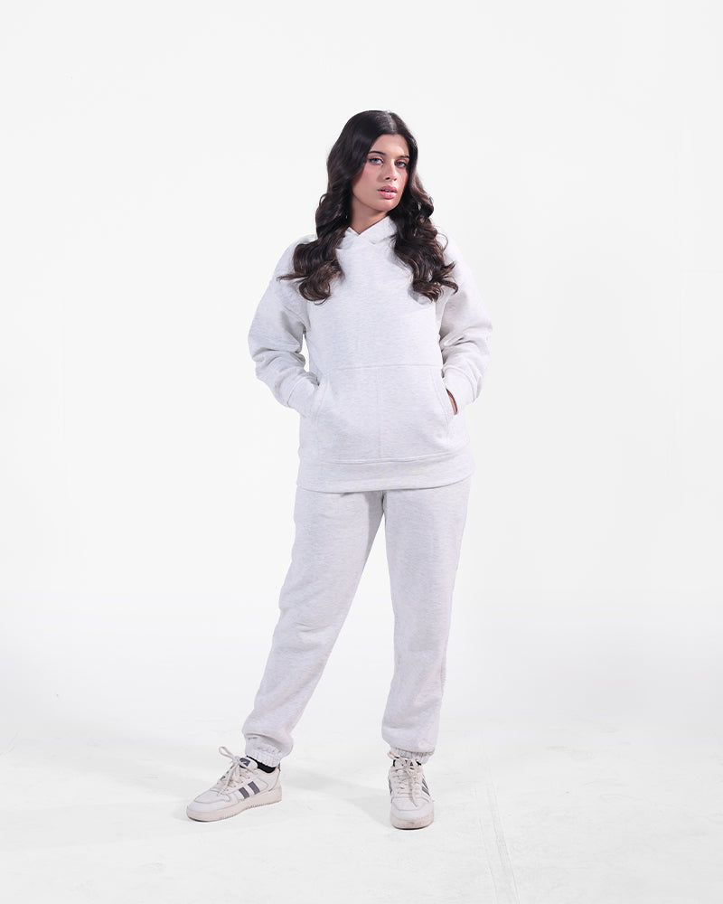 COZY SWEATPANTS - WHITE