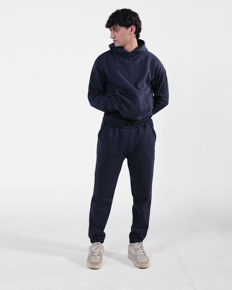 COZY SWEATPANTS - NAVY BLUE