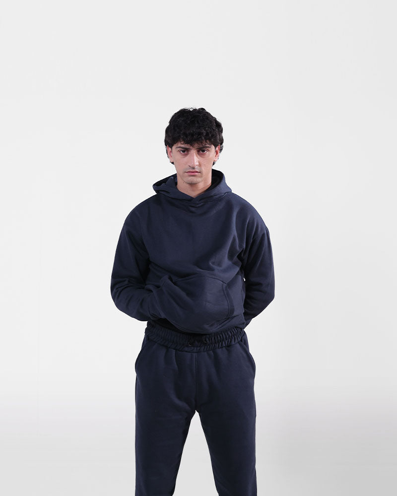 COZY HOODIE - NAVY BLUE